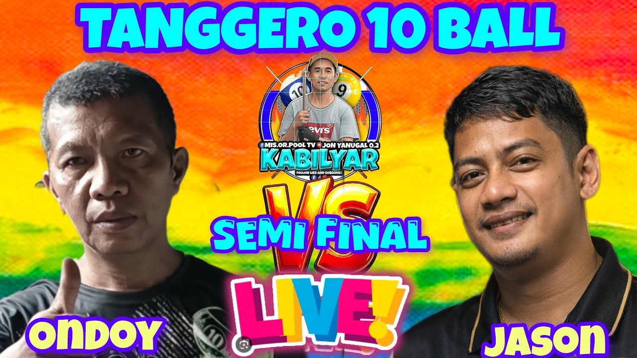 ONDOY SINDANGAN 🆚 JASON SENTILLAS SEMI FINAL 100K