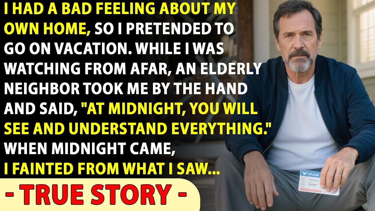 I Pretended To Go On Vacation And Watched My Own House, And What I Saw Changed Everything—True St