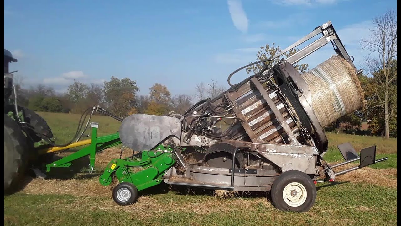Extrusion Non Stop Continuous Round Baler