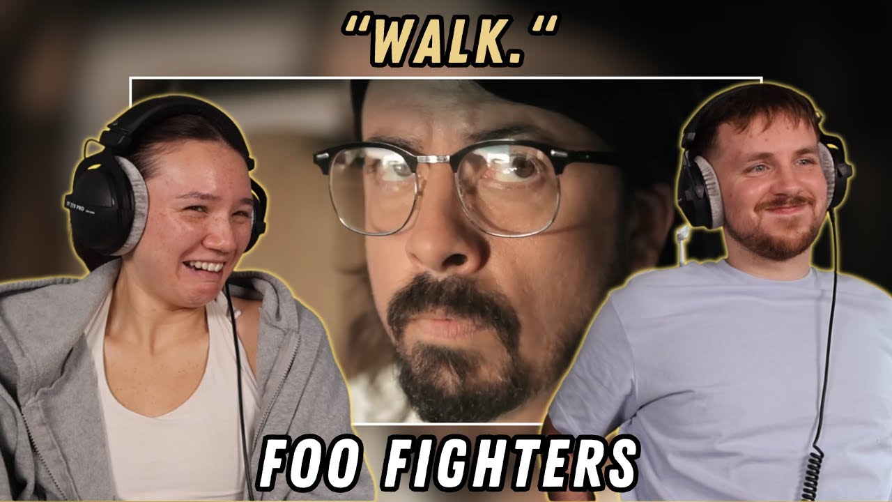 Foo Fighters. Walk. REACTION