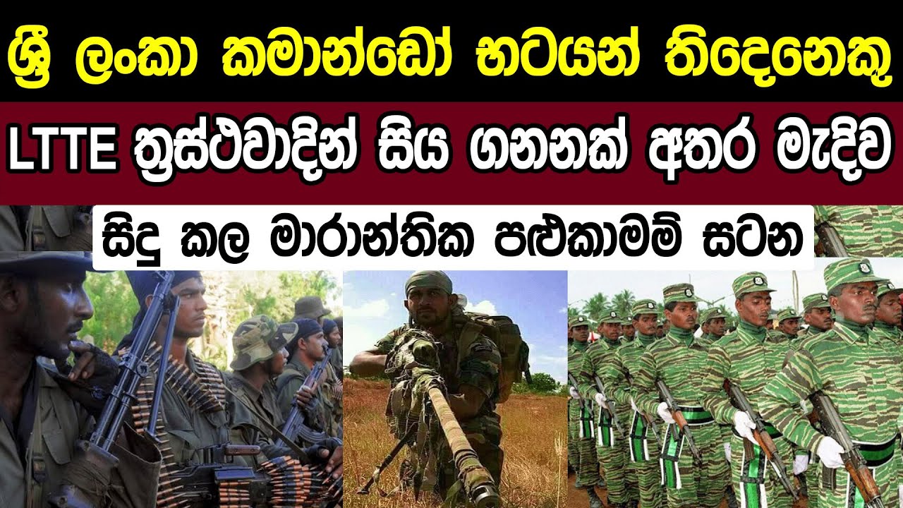 1992 වසරේ සිදු වූ මාරාන්තික පළුකාමම් සටන : battle of Palugammam - Sri Lanka Army Commando