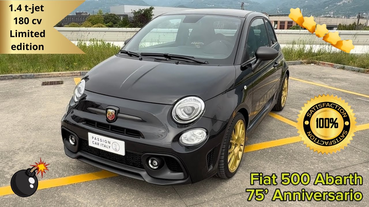 75’ anniversario… l’ultima VERA 500 Abarth? 😉😎 Recensione Fiat 500 Abarth 75’ 1.4 t-jet 180cv - 2024