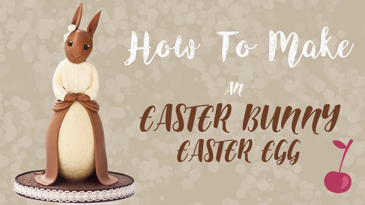 Easter Bunny Easter Egg Tutorial | How To | Cherry School