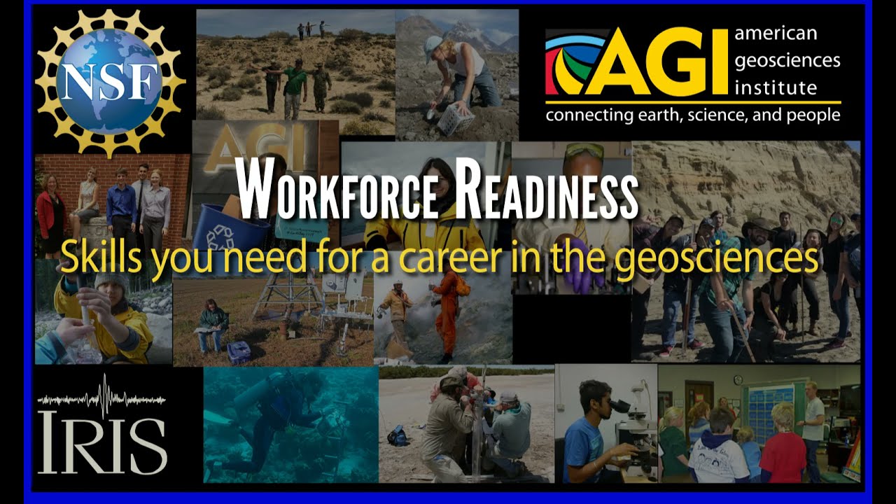 Workforce Readiness&mdash;Skills needed for a career in the geosciences (AGI Infographic)