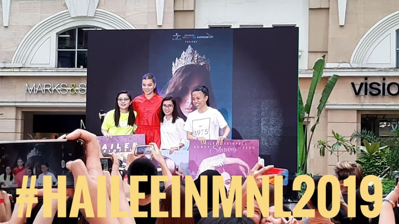 GUESS THE LYRICS WITH HAILEE STEINFELD - HAILEE IN MANILA 2019 FAN MEET - EASTWOOD MALLS
