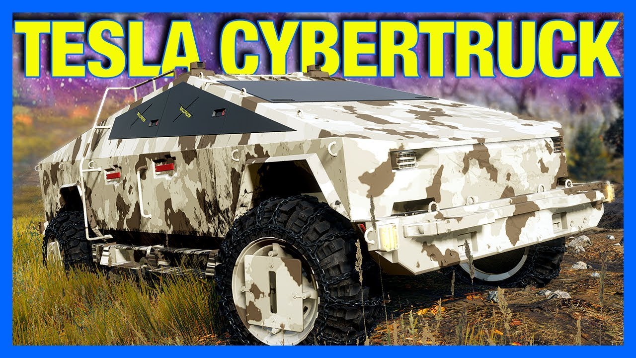 Snowrunner: настройка и тест-драйв Tesla Cybertruck!! (Snowrunner часть 4)