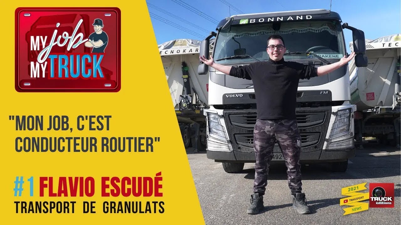 My Job My Truck #1 en Volvo FM GNL, avec Flavio des Transports Bonnand.