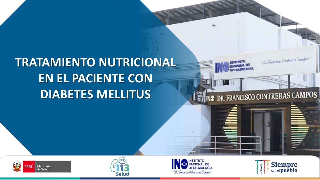 TRATAMIENTO NUTRICIONAL EN EL PACIENTE CON DIABETES MELLITUS