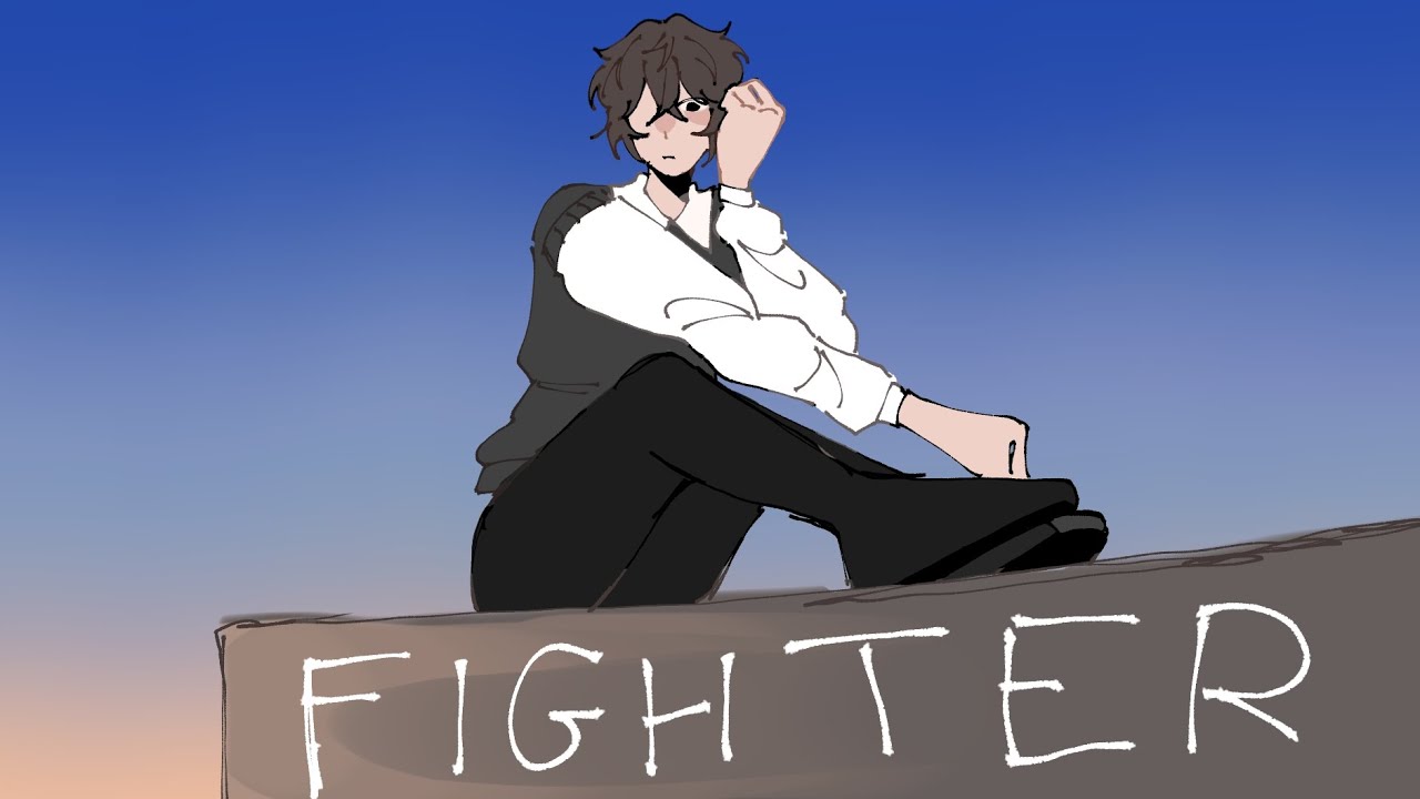 Fighter meme animation//Dazai//Magic and mystery/coil//Blazai(?)