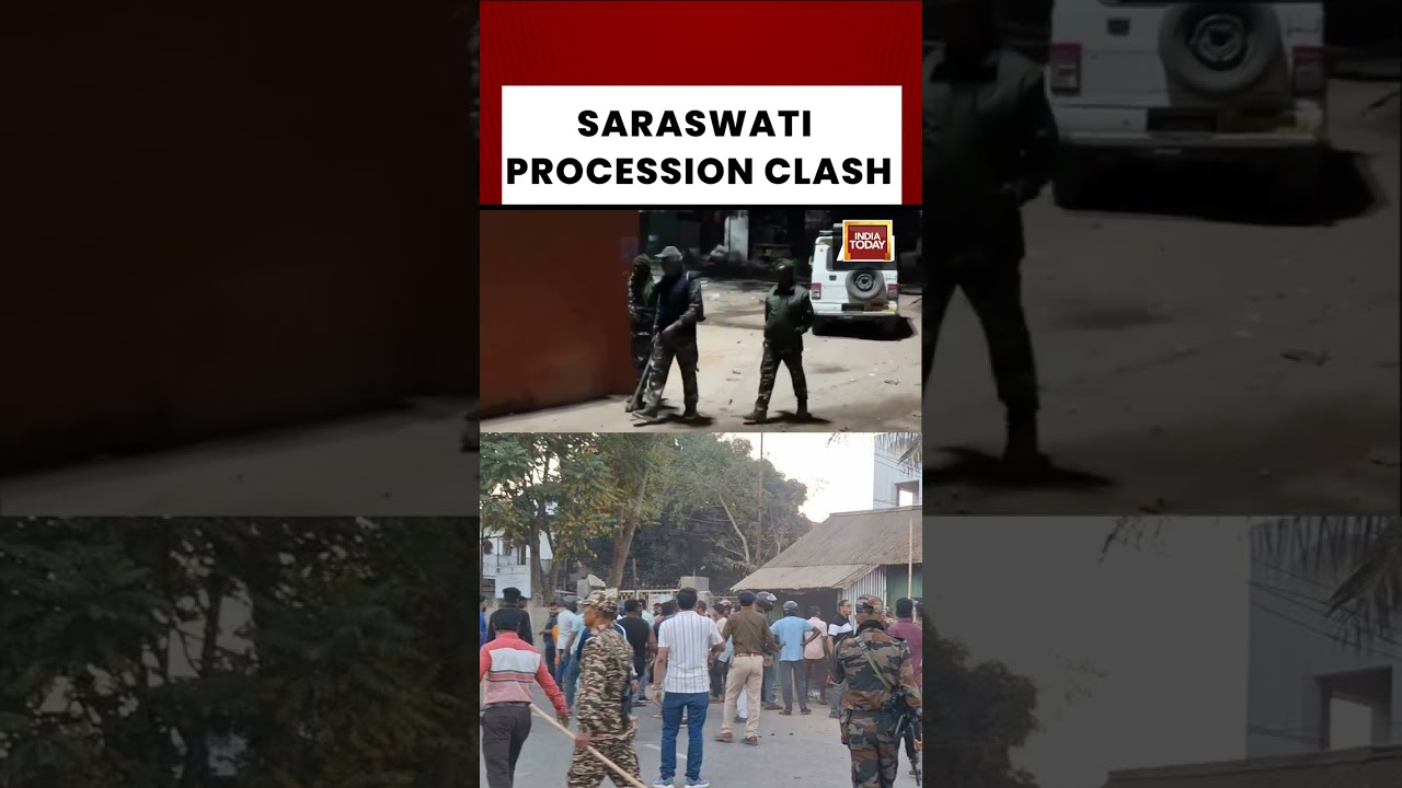 Jharkhand: Visuals After Saraswati Procession Clash in Keredari | Hazaribagh | India Today