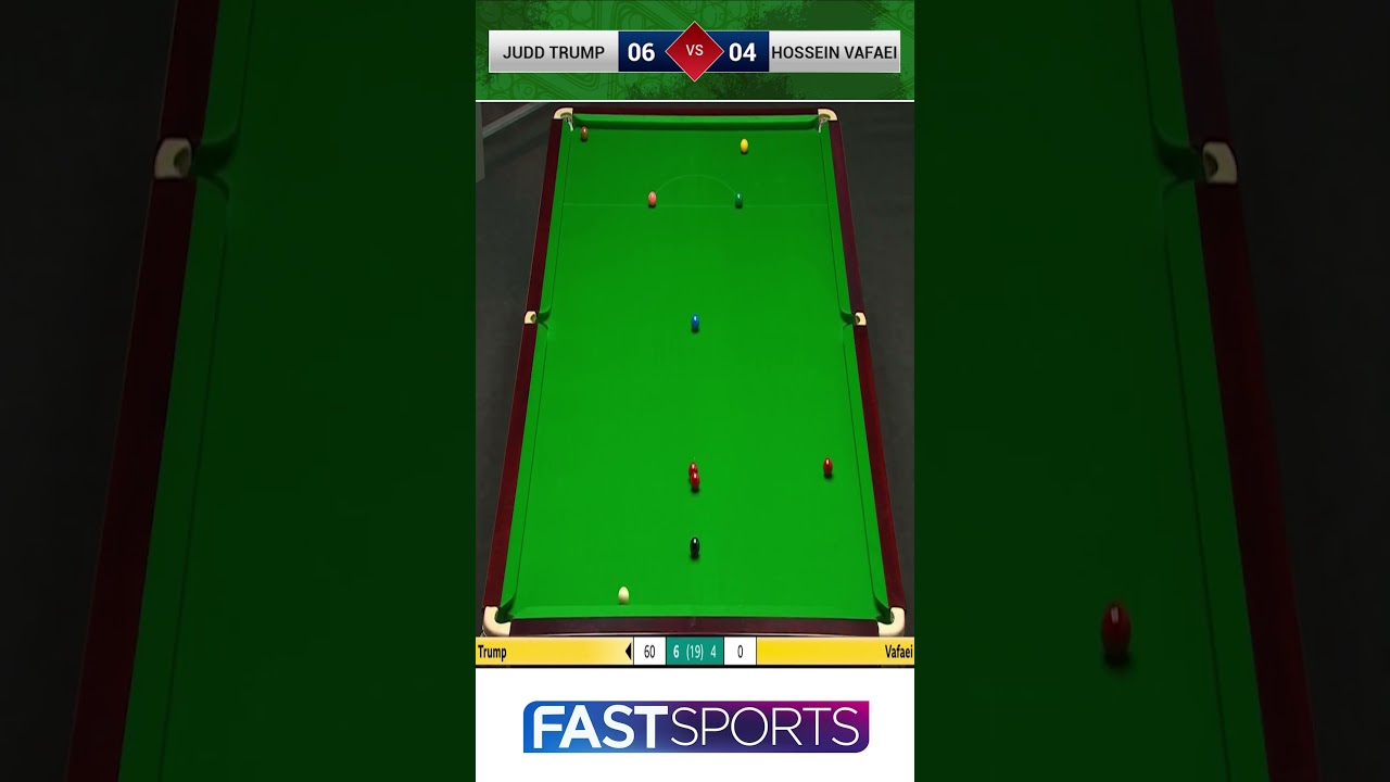 Witness strategic brilliance and stunning shot execution in Vafaei vs Trump's top shots- Fast Sports