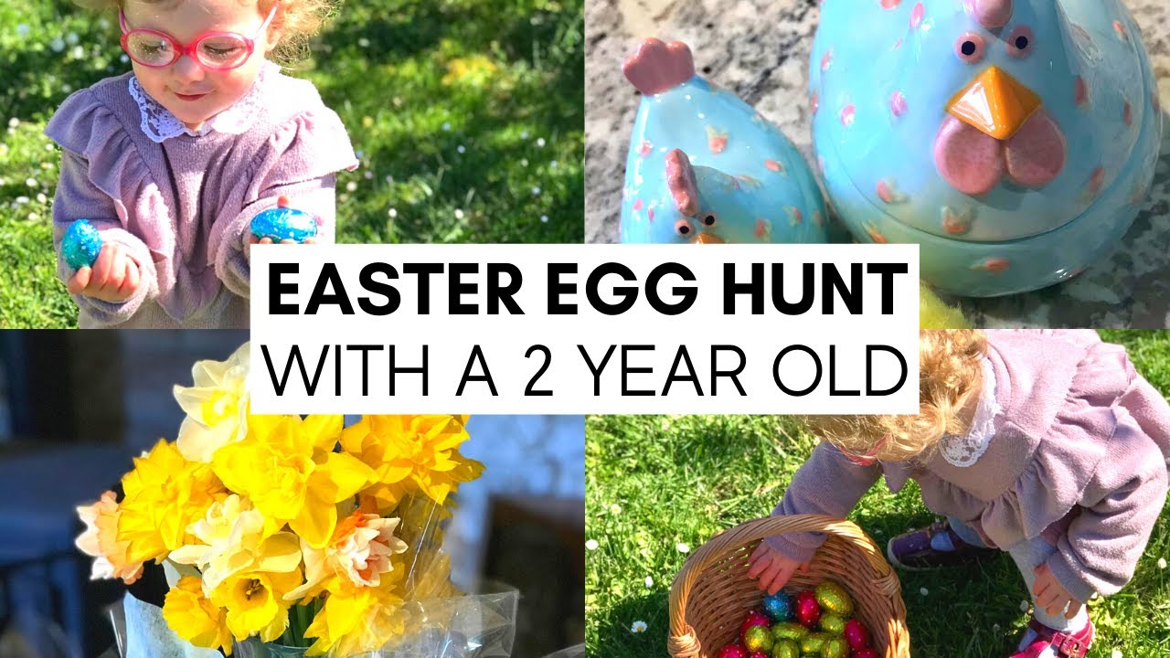DITL EASTER SUNDAY  |  FIRST EASTER EGG HUNT FOR A 2 YEAR OLD  |  VICTORIA JOLY