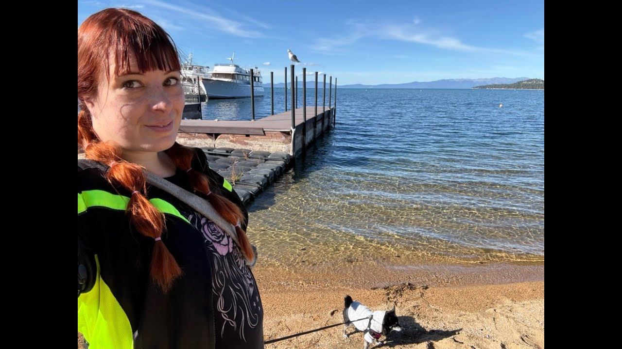 Scooter Touring the Perimeter of Lake Tahoe 🛵🏔️