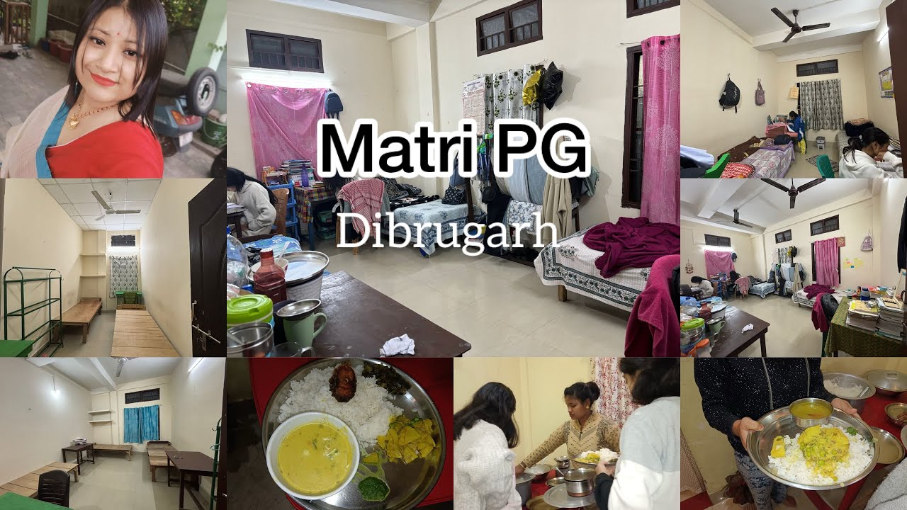 Matri PG 📚🏫🎓|| DIBRUGARH ৰ এটা পিজি || Assamese vlog || Rinki's lifestyle🫰#hostel #pg