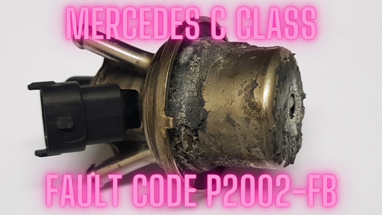 Код неисправности Mercedes C-класса P2002FB P2002-FB Ошибка AdBlue