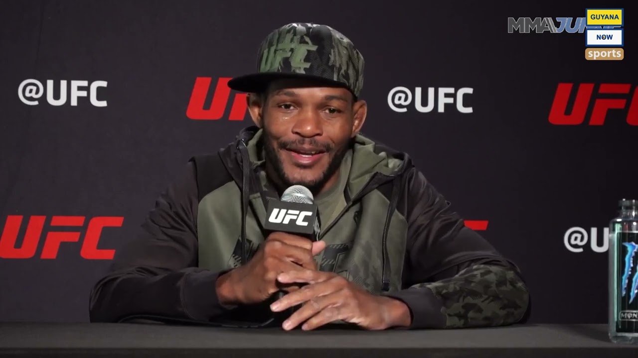 Carlston Harris Guyanese UFC / MMA Fighter (Trains in Brazil) Talks about his MMA Journey