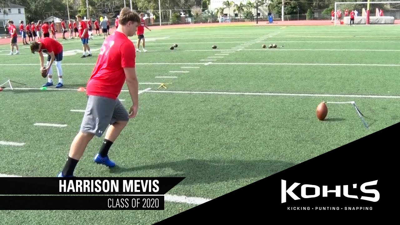#2 Ranked Kicker (#10 Punter) in America | Harrison Mevis | Kohl's Kicking Camps