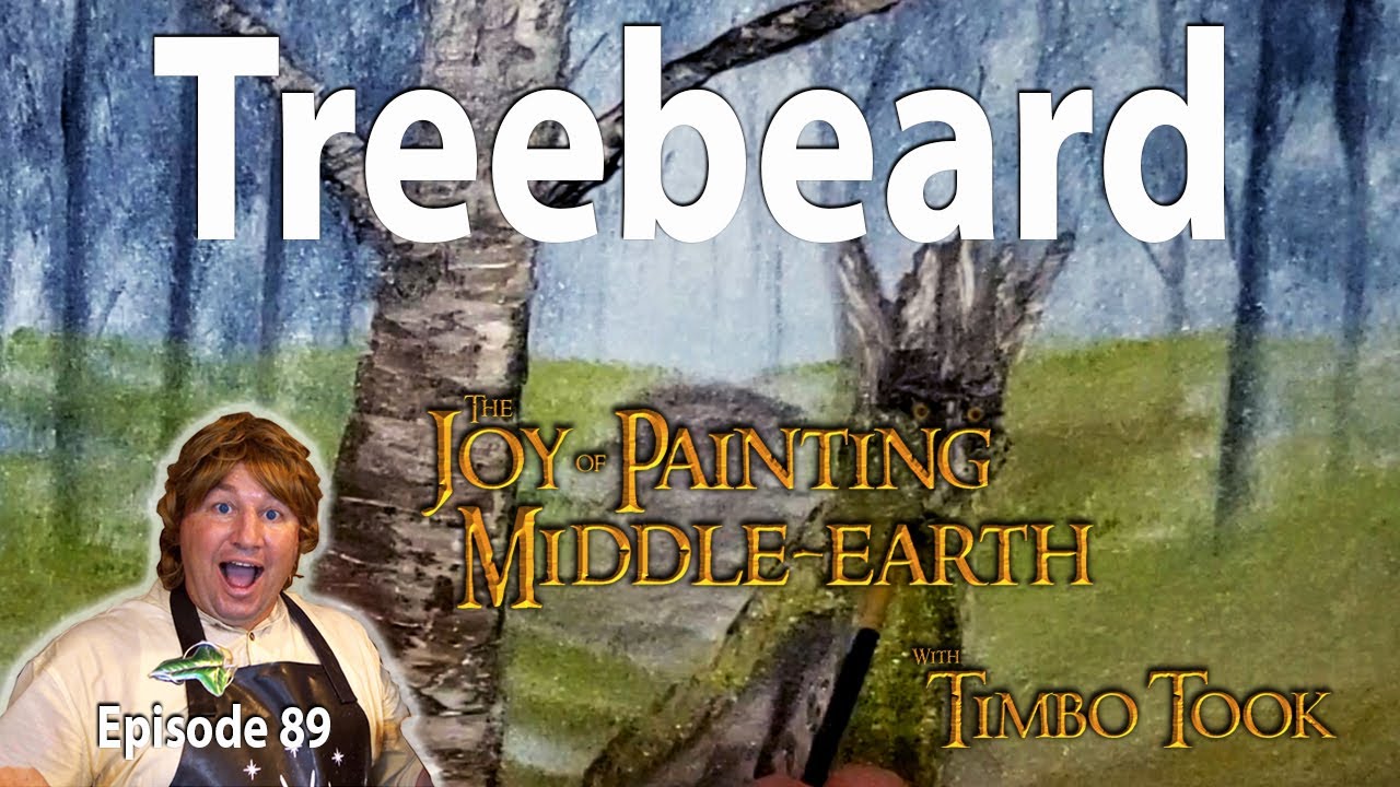 Painting Treebeard | The Joy of Painting Middle-earth | LotR Oil Painting Tutorial Series