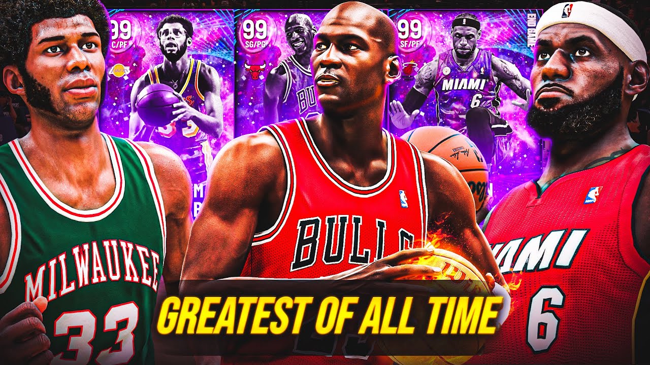 Using The GREATEST Players Of All Time In NBA 2k22 MyTEAM