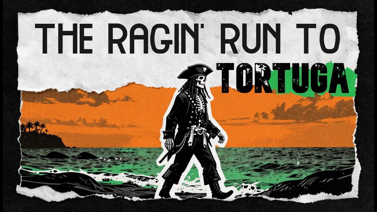 The ragin' run to Tortuga - Pirate Shanty