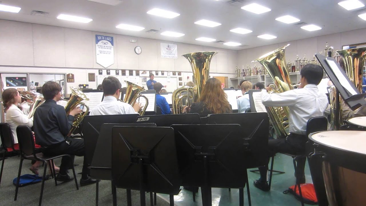 The South Lakes band plays 