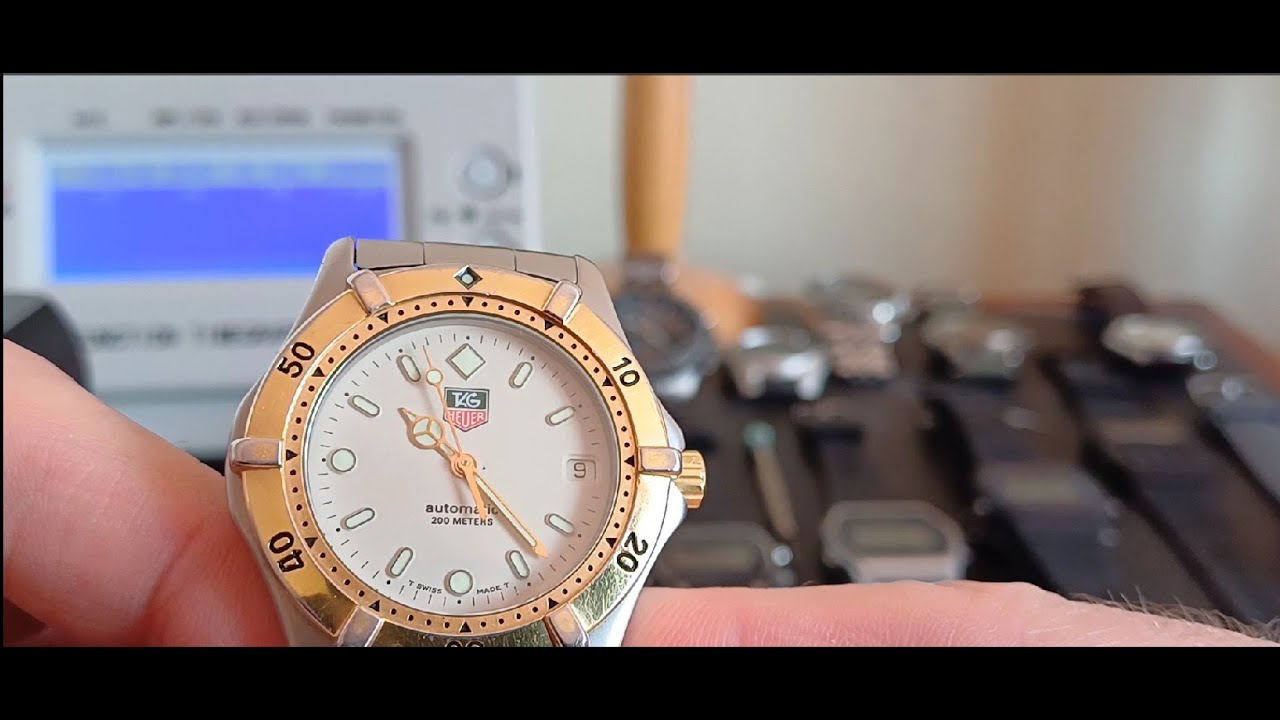 Tag Heuer 2000 Automatic review and TimeGrapher results.