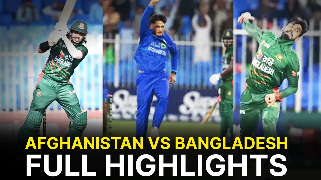 Full Highlights | Afghanistan vs Bangladesh | 2nd ODI, 2024 | 3A1K