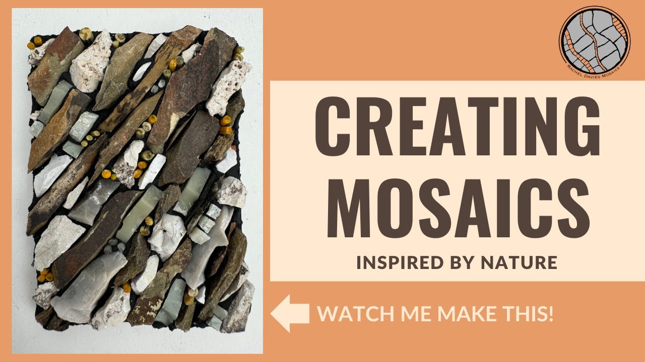 Mosaic Art Inspired by Nature: Watch me work.