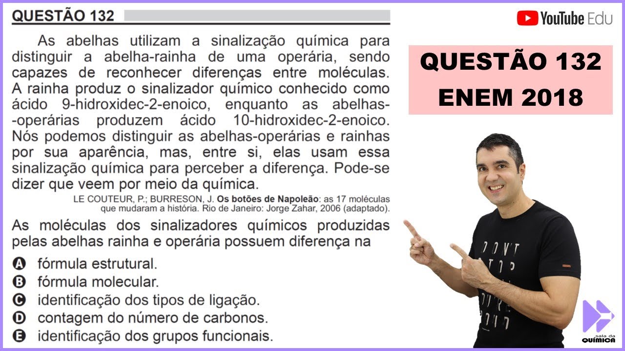 QUÍMICA ENEM 2018! 