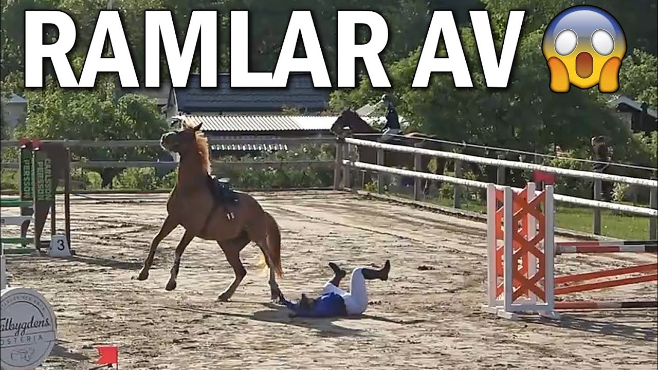 Ramlar av och får hjärnskakning - Tävlingsvlogg
