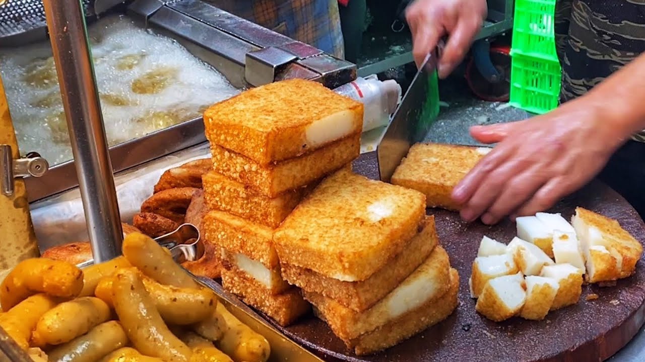 20元的快手蘿蔔糕！板橋黃石市場7間銅板美食大集合