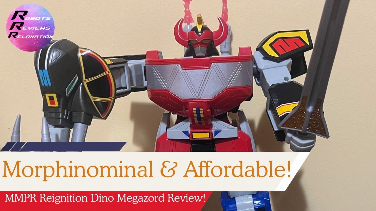 New Year, New Megazord! - Playmates MMPR Reignition Dino Megazord Review!