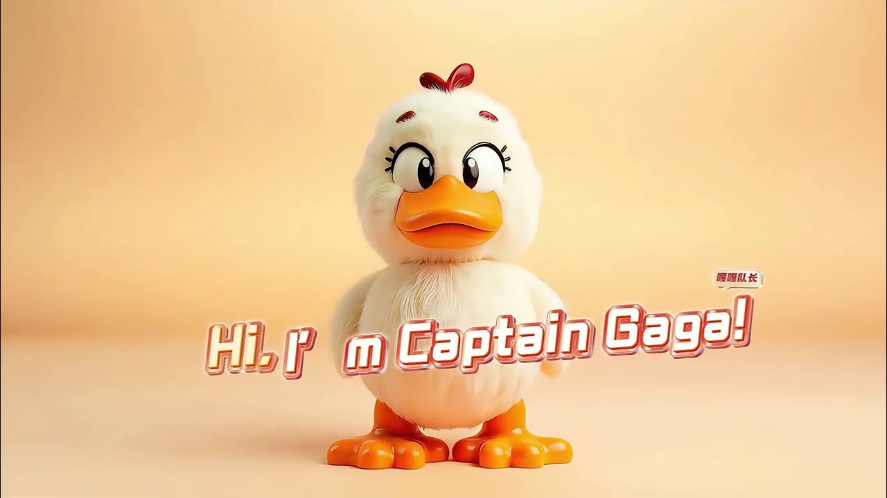 Meet Captain Gaga | The Cutest Little Duck Begins His Adventure! 🐤✨