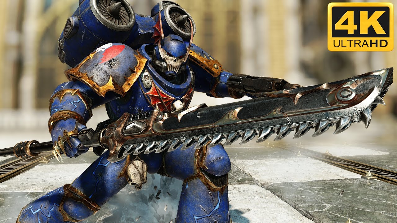 NIGHT LORDS BUTCHER + CHAIN-GLAIVE Gameplay - Warhammer 40k: Space Marine 2 (4K, Mod)