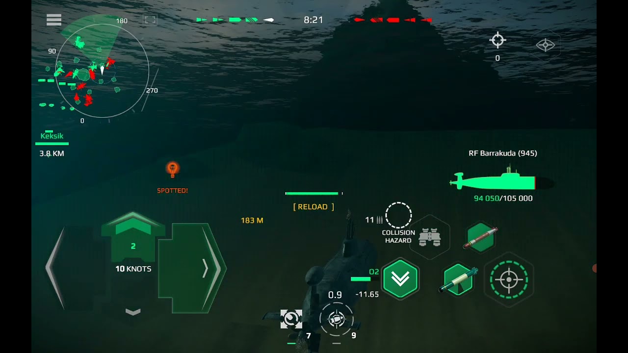 RF Barrakuda (945) tier 2 gameplay