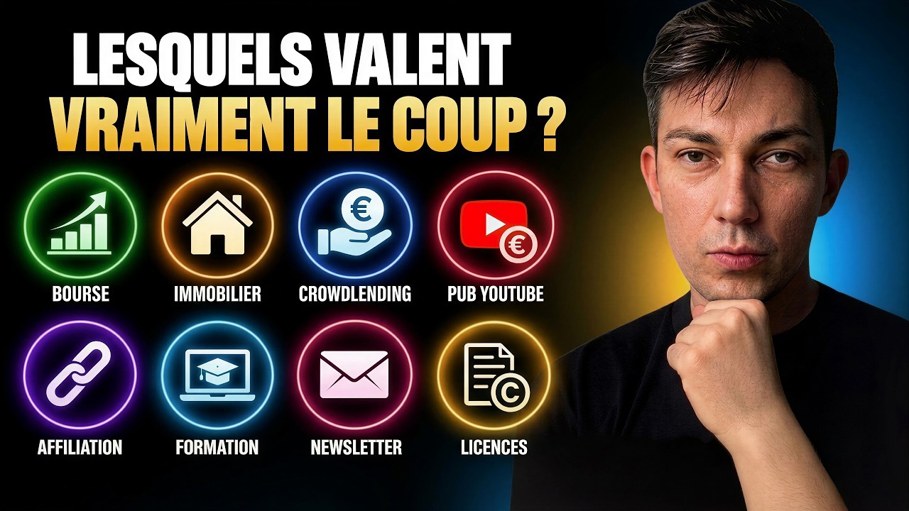 10 revenus passifs recommand&eacute;s partout : Lesquels valent vraiment le coup ?