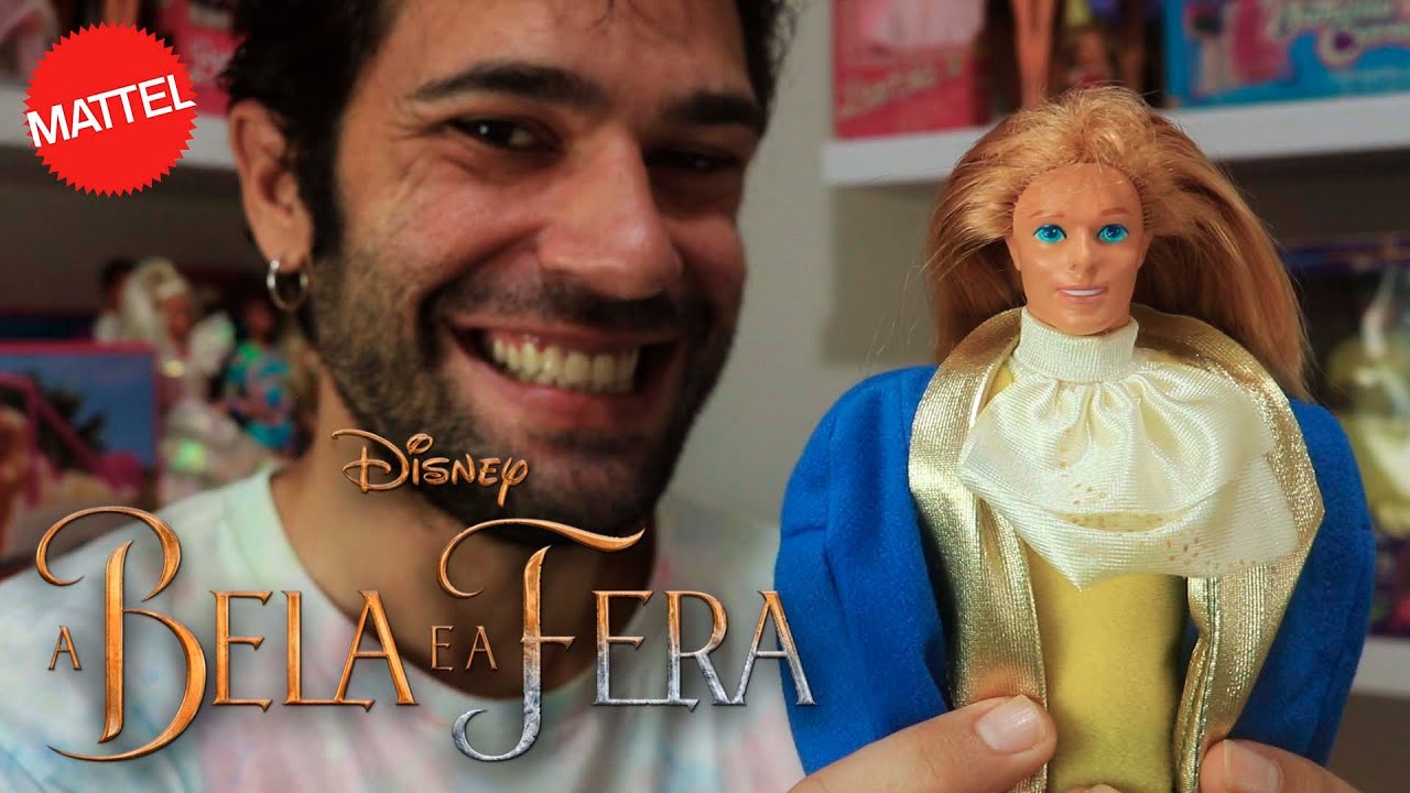 Fera de A Bela e  Fera, versão Mattel - 1991
