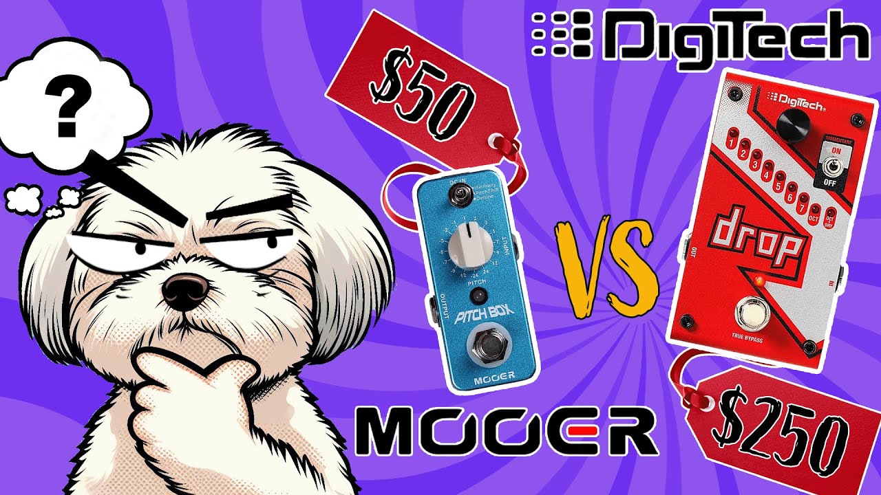 Mooer Pitch Box Guitar Pedal | Unboxing | Test and Comparison | No talking