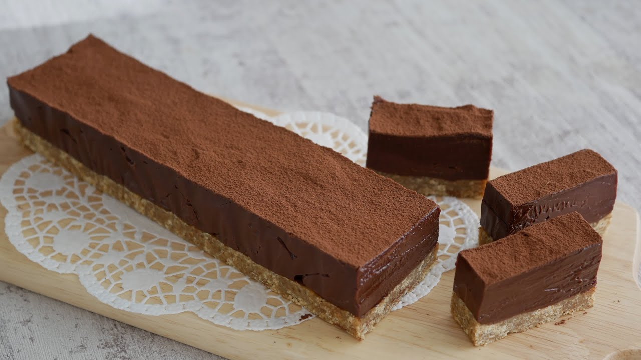 簡単なのに濃厚まったり!焼かずに作る生チョコケーキ | No -  Bake Chocolate cake(Japanese Nama-Choco Cake)