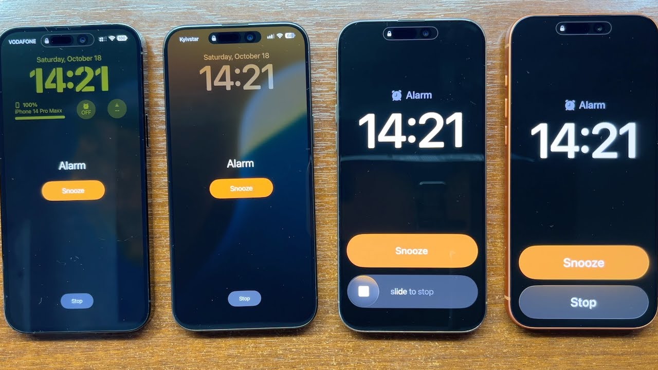 iPhone 14 Pro Max, 15 Pro Max, 16 Pro Max, 17 Pro Max Countdown Timer & Alarm Clock Alert iOS 18, 26