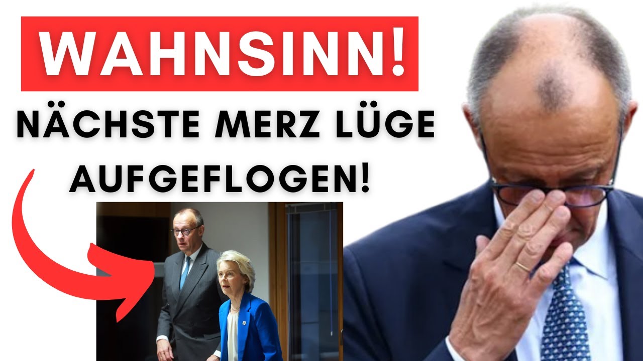 Merz Niederlage eskaliert komplett &ndash; R&uuml;cktritt von Merz & von der Leyen gefordert!