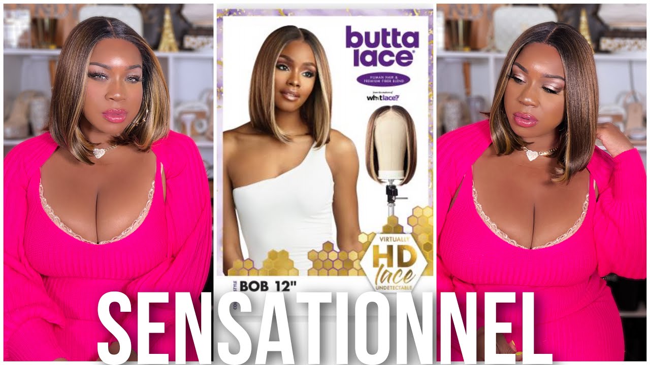 Sensationnel 12&rdquo; Bob | Flamboyage Caramel | Gettin Wiggy With It! Samsbeauty.com