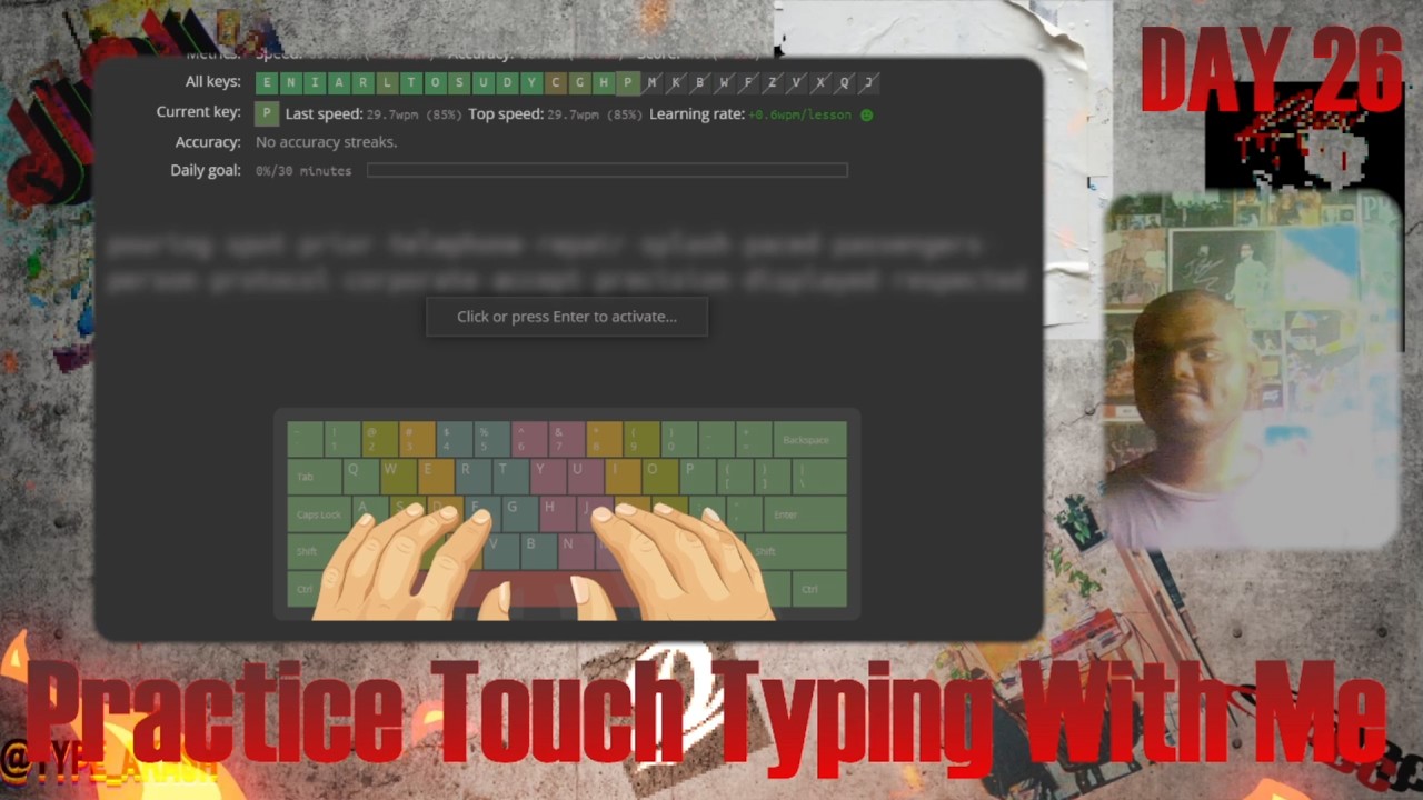 Touch Typing (DAY 26)
