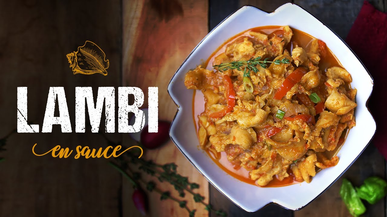 Lambi en sauce // Cuisine haïtienne et antillaise // Kedny Cuisine