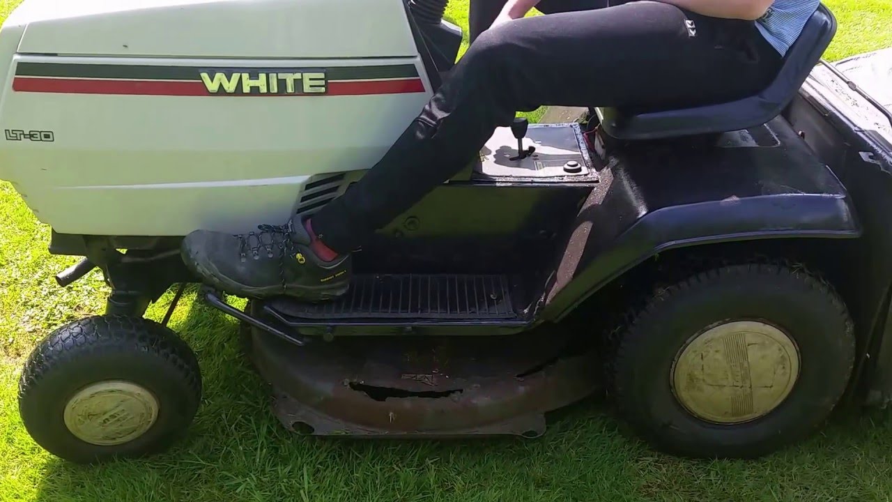 White LT 30 zitmaaier