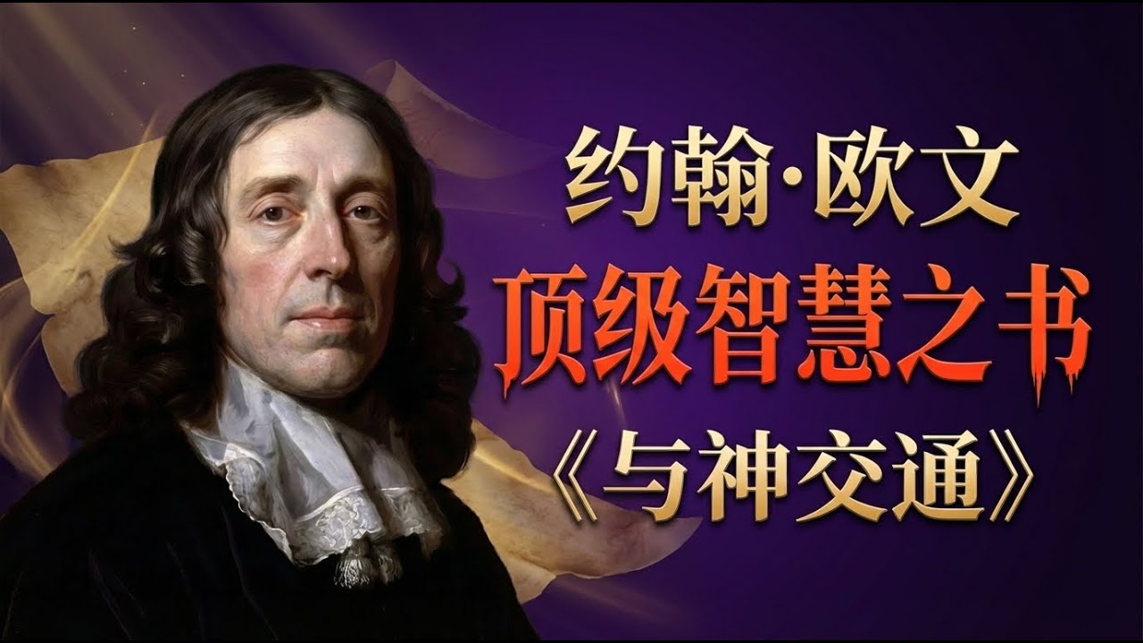走出信仰低谷 | 听约翰·欧文讲《与神交通》中与圣父、圣子、圣灵建立亲密关系的三个步骤，彻底改变你的祷告生活