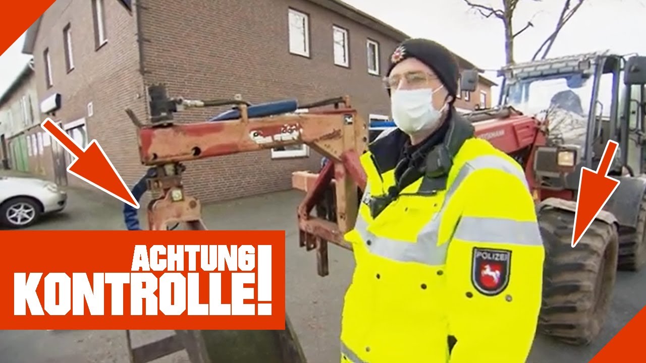 Reifen, Ladungssicherung und Kennzeichen - HAUFENWEISE Mängel! |1/2| Kabel Eins | Achtung Kontrolle