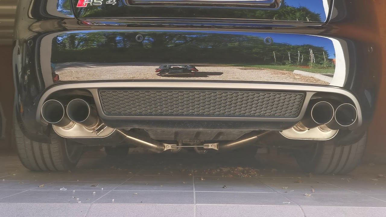 RS4 B7 HMS Exhaust Cold start