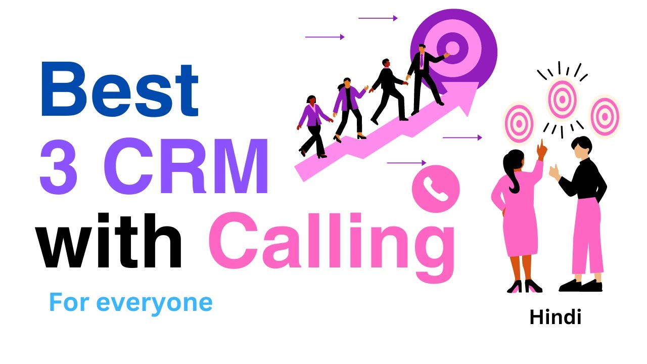 Best 3 CRM software with calling feature | Top 3 CRM with calling for everyone | Tele Calling CRM
