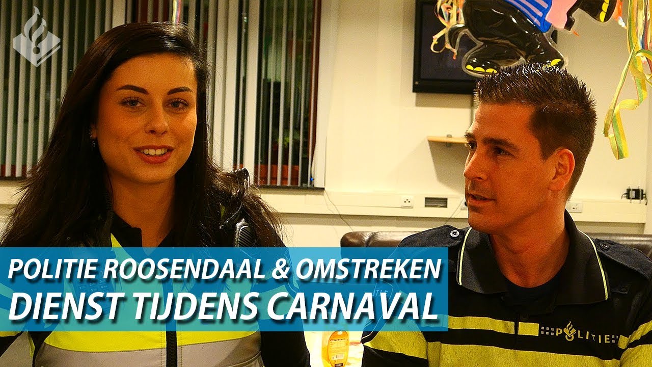POLITIE - Melding woninginbraak, onrust in de horeca, dienst in Roosendaal en omgeving. CARNAVAL